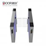 Entrance And Exit System Office Automaic One Way Optical Turnstile Gate Automatic Barrier Gate for sale