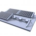 Custom Solar PV Mounting Brackets Anodized Aluminum Alloy Material for sale