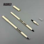 Custom color private label plastic tube twist up round shape lip liner lip pencil container for lipstick for sale