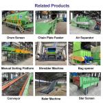 Customized 20T/D Msw Recycling Plant Municipal Waste Sorting Machine