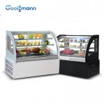 LED Indoor Cake Display Showcase , Supermarket Glass Bread Display Cabinet for sale