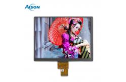 China 8 Inch 1024x768 TFT LCD Display with LVDS Interface 1000cd/m2 supplier
