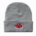 Custom Cloud Design 56cm Knit Beanie Hats Soft Wear for sale