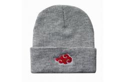 China Custom Cloud Design 56cm Knit Beanie Hats Soft Wear supplier