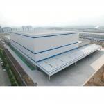Astm Prefabricated Metal Building Insulated Steel Frame Construction Single Story for sale