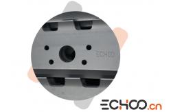 China Abrasion Resistance EC160 Excavator Track Chain With Forging Process Black supplier