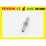 High Quality metal hose bi-pass connector, NIBP cuff connecto