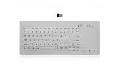 China Silicone Industrial Backlit Keyboard Washable Desktop Medical 2.4G Wirelrss Keyboard supplier