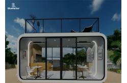 China Commercial Bookstore Space Capsule House With Water And Electricity Connections supplier