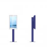 Multi Media Touch Screen Information Kiosk Compact Android Operation System for sale