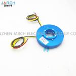 Through Bore Pan Cake Slip Ring ID 12.7mm 0.5'' Silver Plated Copper Lead Wire for sale