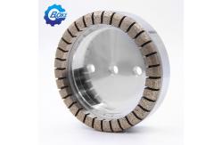 China Diamond Glass Straight Edge Machine Cup Shape Segmented Grinding Wheel supplier