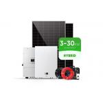 MPPT Solar Panel Home Hybrid Power System  Complete 48V 3Kw 5Kw 8Kw 10K for sale