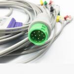 Round 12 Pin IEC Snap Connector Mindray EKG Cables