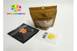 China CMYK Printing Heat Seal Packaging Bags , Smell Proof Stand Up Zipper Pouch Bags supplier