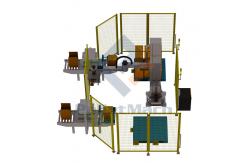 China Robotic Programming Language Robotic Palletizer for Carbon Steel Baking Varnish Palletizing supplier