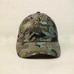 6 Panel Adjustable Baseball Cap For Low Profile Camouflage Unconstructed Dad Hat for sale