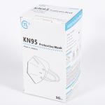 In Stock Disposable Protective Nonwoven KN95 Folding Half Face Mask for sale