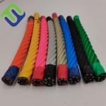 6*8 FC Polyester Combination Rope Abrasion Resistant Steel Reinforced Rope for sale