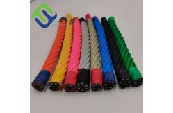China 6*8 FC Polyester Combination Rope Abrasion Resistant Steel Reinforced Rope supplier