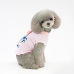Hawaiian Aloha Coconut Tree Embroidery Small Animal Dog clothes for sale