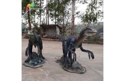 China Realistic Animatronic Dinosaurs Animatronic Velociraptor Jurassic World Exhibition supplier