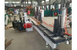China CT2000 Round Log Table Circular Sawmill Twin Blades With Carriage supplier