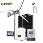 5KW Roof Mounted Pitch Control Wind Turbine With Off Grid / On Grid System for sale
