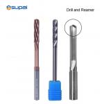 Solid Carbide Chucking Machine Tapered Drill Straight Groove Reamer Tungsten Steel D10*45*90L*6T for sale