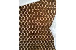 China Brass / Steel Honeycomb Waveguide Air Vents Shielded Material For Emc Texting Room supplier