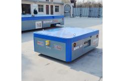 China Motor Drive Electric Material Transfer Cart 3 Tons Steerable Stepless Speed supplier