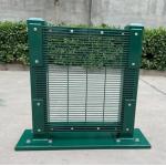 358 Anti-Climb Security Fence 5ft PVC Coated Welded Fence Panel
