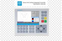 China Single Beam Large Visual Spray Cutting Integrated Control System Ruida RDC6585PC-DFM-RD supplier