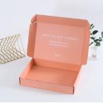 B Flute Corrugated Cardboard Package Boxes Gift Packing High Buffering for sale