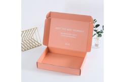 China B Flute Corrugated Cardboard Package Boxes Gift Packing High Buffering supplier