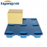 9 Feet Flat Surface Nestable Plastic Pallet Solid Top