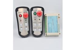 China Portable AC220V 500m Push Button Remote Control For Crane Hoist supplier