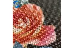 China 155CM Digital Printing Flower Pattern Custom Pattern 600D Oxford Waterproof Polyester Fabric supplier