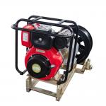 Single Drum Engine Driven Winch 110v Cable Pulling Winch 10 Ton Cable Puller for sale