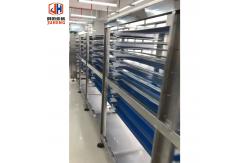 China 5500pcs/H Automatic Lachha Paratha Making Machine Malabar Parotta Making Machine supplier