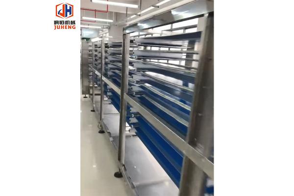 5500pcs/H Automatic Lachha Paratha Making Machine Malabar Parotta Making Machine