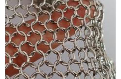 China Design And Manufacture Metal Mesh Curtain With Stainless Steel Rings supplier