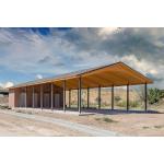 Prefabricated Steel Structure Warehouse For Workshop / Poultry House