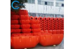 China Buoyancy HDPE Pipe Floaters With Galvanized Steel Installation And UV Resistance supplier