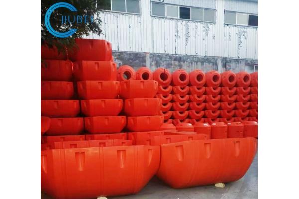 Buoyancy HDPE Pipe Floaters With Galvanized Steel Installation And UV Resistance
