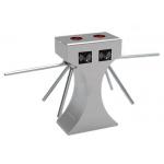 Half Height Double Sides Controlled Access Turnstiles With Dual Mechanism