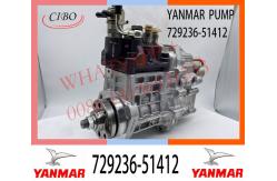 China 729236-51412 YANMAR Diesel 4TNV88 3TNV88 Engine Fuel Injection Pump 729242-51380 supplier