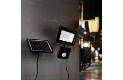 China 1000lumens 10W Led Solar Security Light With Motion Detector supplier