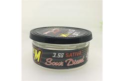 China Bubble Tea 33mm Clear Plastic Easy Open Cans Alu Lid supplier