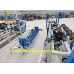 100mm Servo Motor Chain Link Machine Double Wires Diamond Wire Mesh